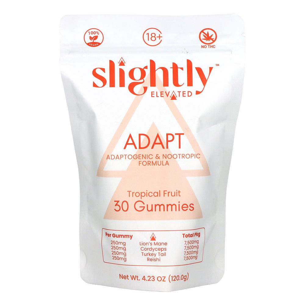 Slightly Elevated Mushroom & Cannabinoid Blend Gummies | 30pc