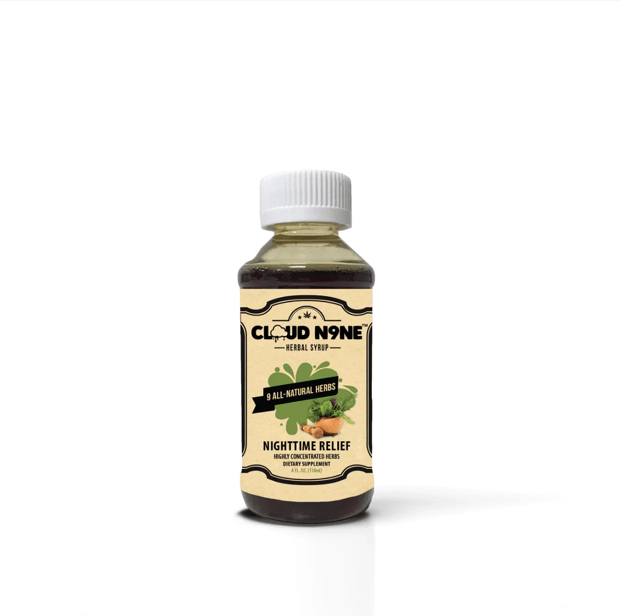 Cloud N9ne Syrup: Herbal Nighttime Relief