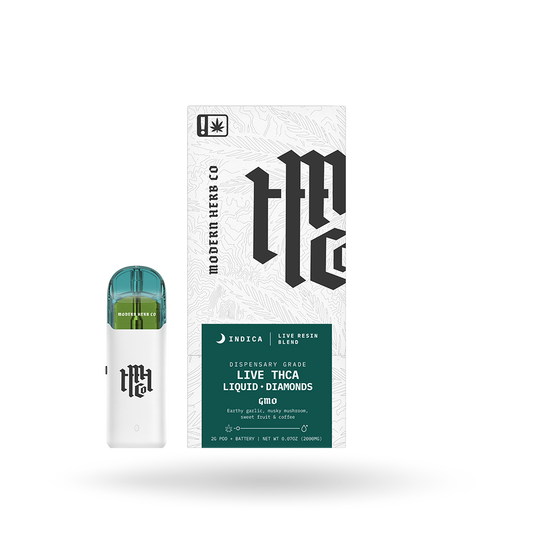 THCa Pod Kit Live Resin Liquid Diamonds: GMO (Indica) - 2g
