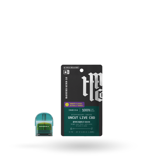 Live CBD Uncut Pod Refill: Pineapple Kush (Indica) 1g