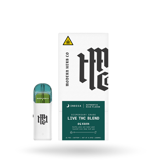 Live THC Pod Starter Kit: OG Kush (Indica) 2g