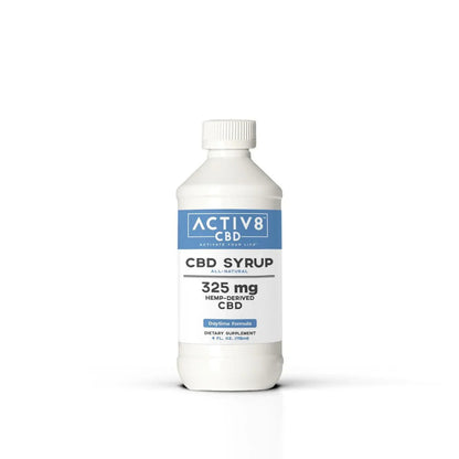 ACTIV8 CBD Syrup (Daytime): 325mg CBD