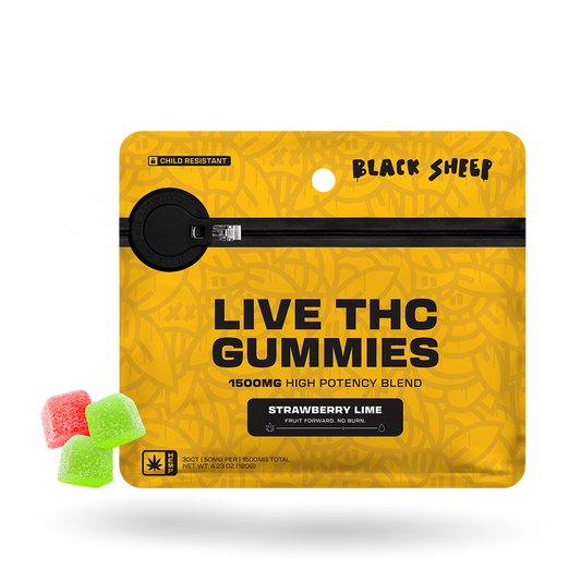 Live THC Quad Blend Gummies 30ct