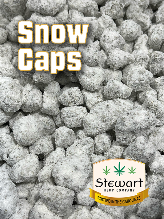 Moon Shot Snow Caps - Sativa Strain - 67.25% THCa - 3.5g @ StewartHemp.com