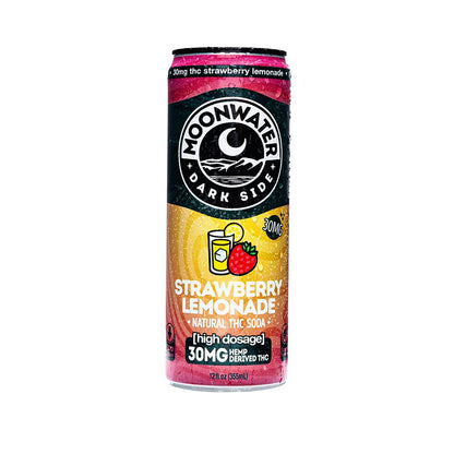 Moonwater Natural Hemp-Derived D9 THC Infused Soda | 12fl oz Can | 24ct Case