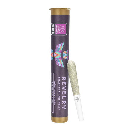 Revelry Premium Indoor THCA Pre-Rolls | 0.5g | 2pc Pack