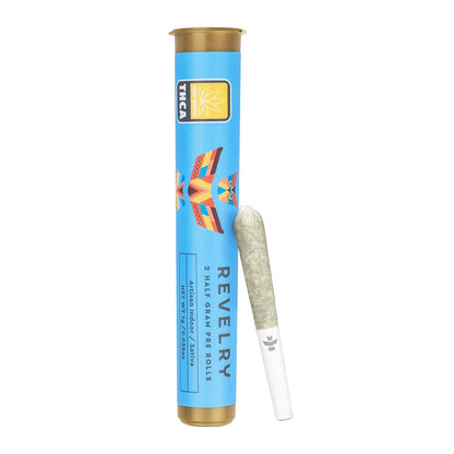 Revelry Premium Indoor THCA Pre-Rolls | 0.5g | 2pc Pack