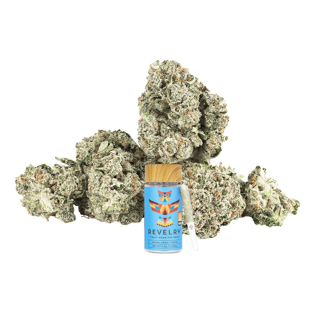 Revelry Premium Indoor THCA Pre-Rolls | 0.5g | 7pc Pack